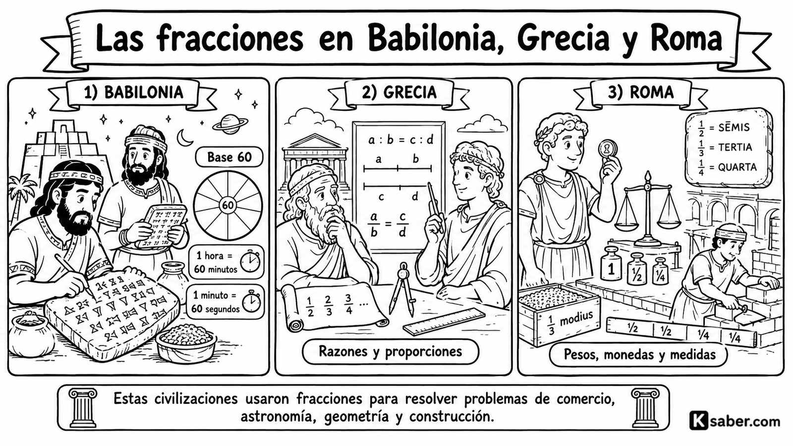 historia de las fracciones